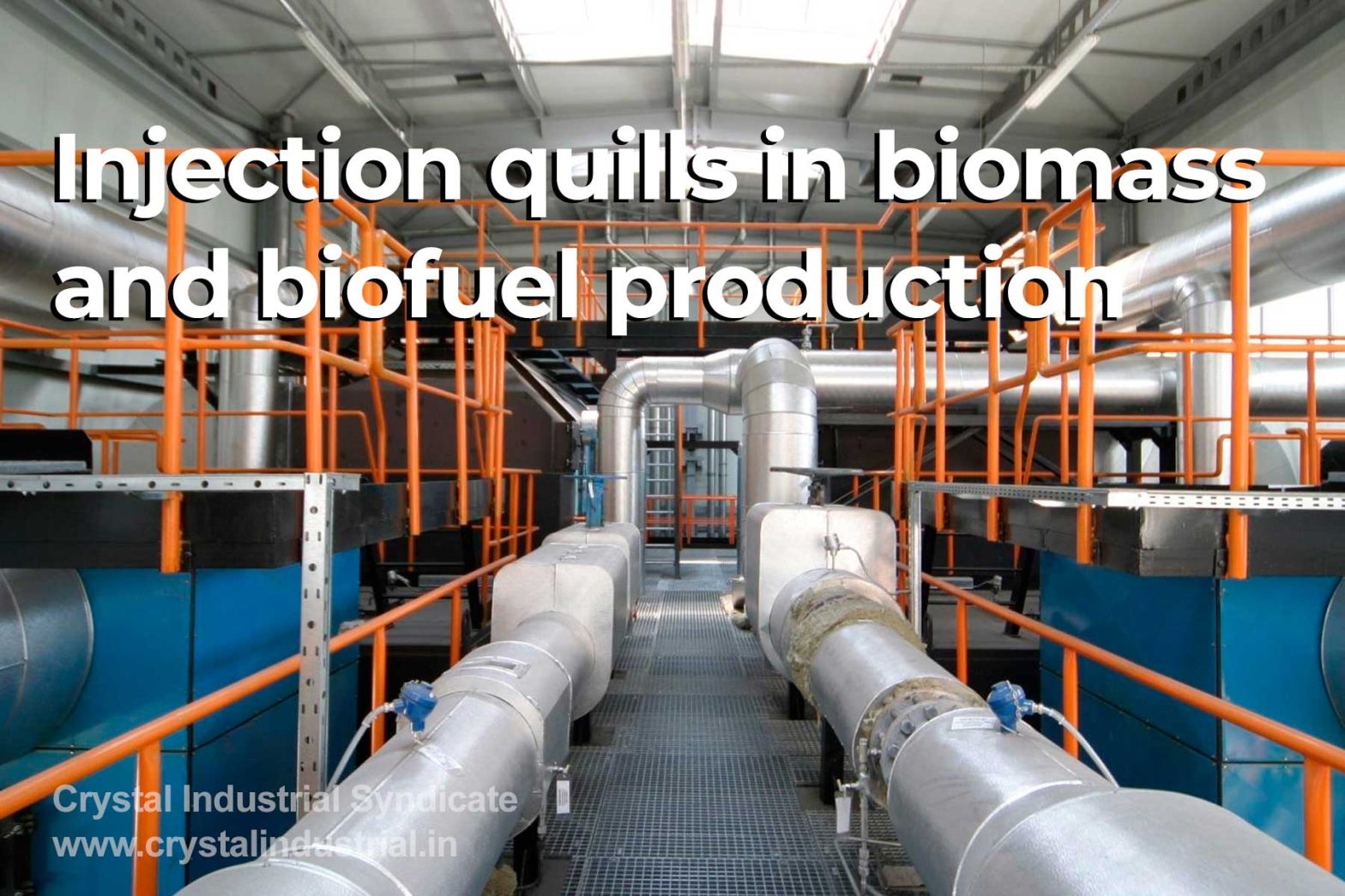 Challenges in using injection quills in biomass and biofuel production