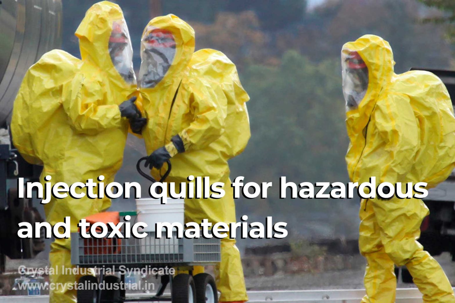 Injection quills from India for hazardous and toxic materials