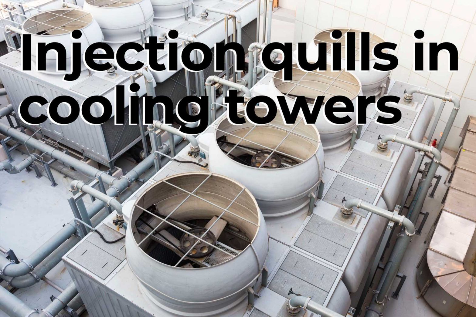 Using injection quills to add scale inhibitors and corrosion inhibitors