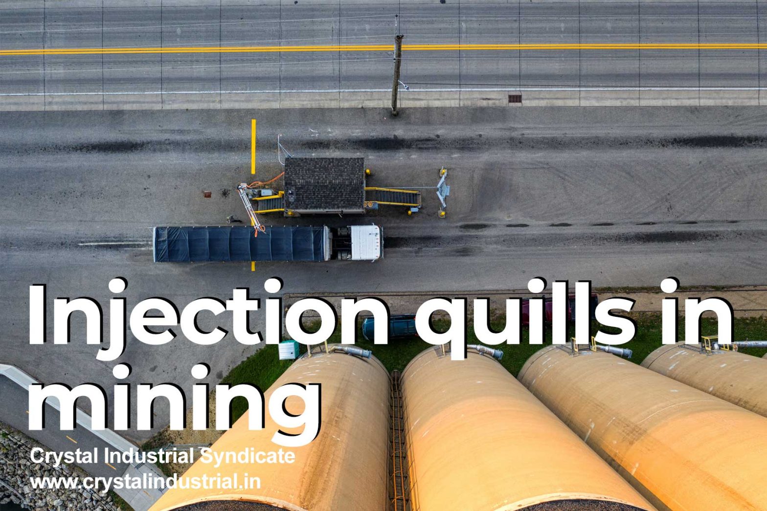 Injection quills for mining